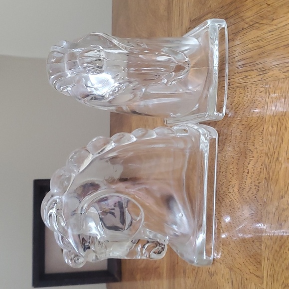 Federal Glass Horse Bookends 🐴 - Picture 3 of 7